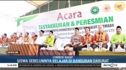 Gedung Madrasah Bantuan Fuqing Internasional Diresmikan di NTB