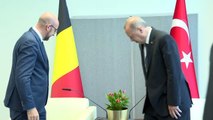 Cumhurbaşkanı Erdoğan, Belçika Başbakanı Michel'le görüştü - NEW