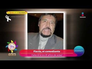 Fallece el actor y comediante Flavio Martínez Farfán | Sale el Sol