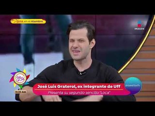 José Luis Graterol, exintegrante de Uff, presenta su nuevo sencillo | Sale el Sol