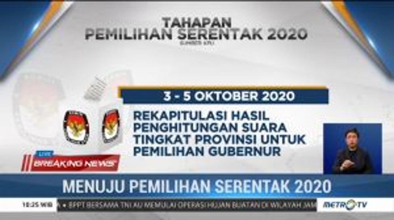 Ketahui Tahapan Pilkada 2020