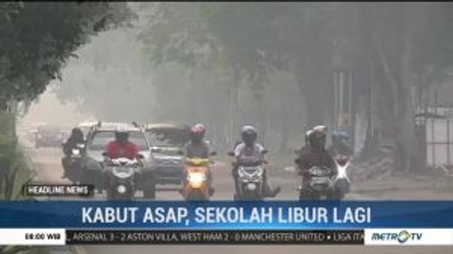 Sekolah di Palangka Raya Kembali Diliburkan Akibat Kabut Asap