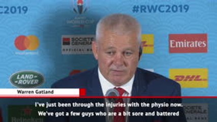 Cory Hill 'possibly' out of the World Cup - Gatland