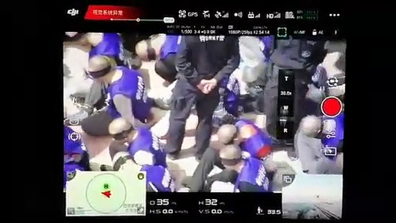 Çin'in soykırım kampları ilk kez bu kadar net görüntülendi!