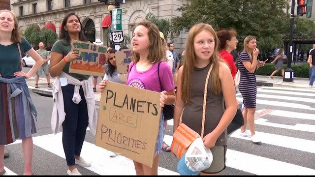 Climate change activists plan for protests across US