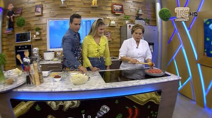 La Sazón de Maríaca – Papa rellena con picadillo de res