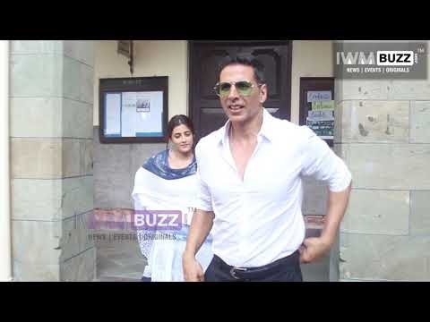 Akshay Kumar shoots his 1st music video Filhaal with Nupur Sanon and Ammy Virk