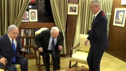 - İsrail Cumhurbaşkanı Rivlin, Gantz ve Netanyahu ile Görüştü