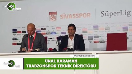 Ünal Karaman: "Üzgünüm, çalışacağız ve devam edeceğiz"