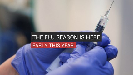 The Flu Season Is Here Early This Year