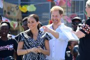 Prince Harry and Duchess Meghan Arrive in South Africa