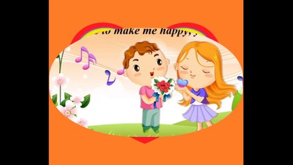 There is only one person in the world able to make me happy [Quotes and Poems]