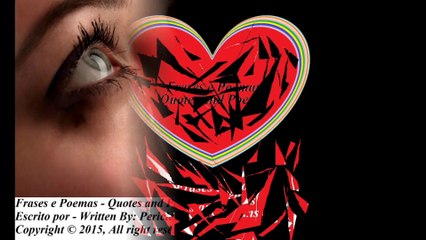 I break up my dating, the world is crashing down on me, the pain is unbearable... [Quotes and Poems]