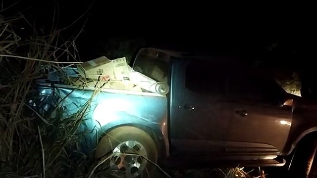 Veículos são apreendidos pelo BPFron com cigarros contrabandeados