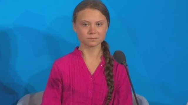 Greta, un meteorito contra el cambio climático, impacta en Naciones Unidas