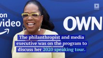 Oprah Winfrey Reveals Recent Bout With Pneumonia