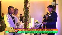 VIDEO | Se casó la periodista Saskia Bermeo, así fue su boda