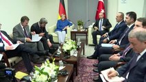Turkish president meets German chancellor in New York