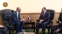 السيسي يلتقي رئيسي وزراء بلجيكا والنرويج لبحث تطوير العلاقات المشتركة