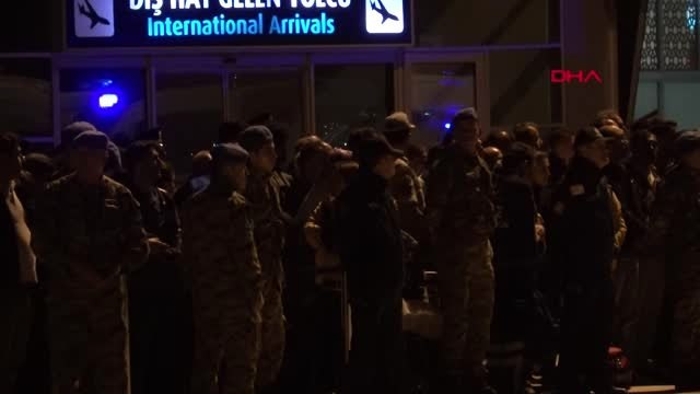 Şehit teğmen'in cenazesi konya'ya getirildi