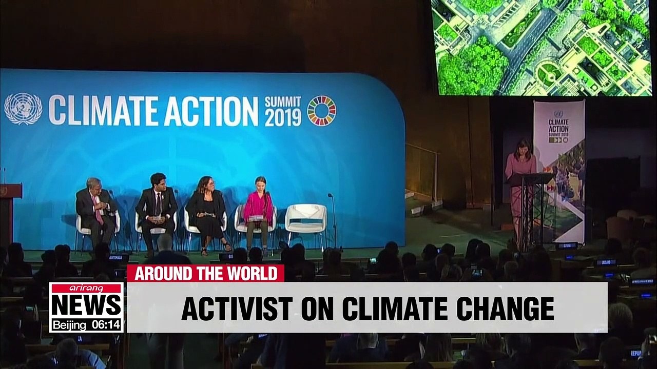 Teen climate activist Greta Thunberg slams world leaders at UN Climate Action Summit for failing to step up