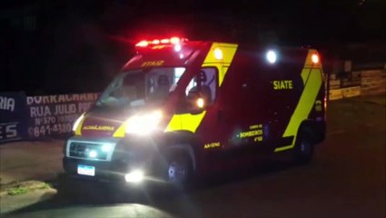 Homem é socorrido após ser agredido no Bairro XIV de Novembro