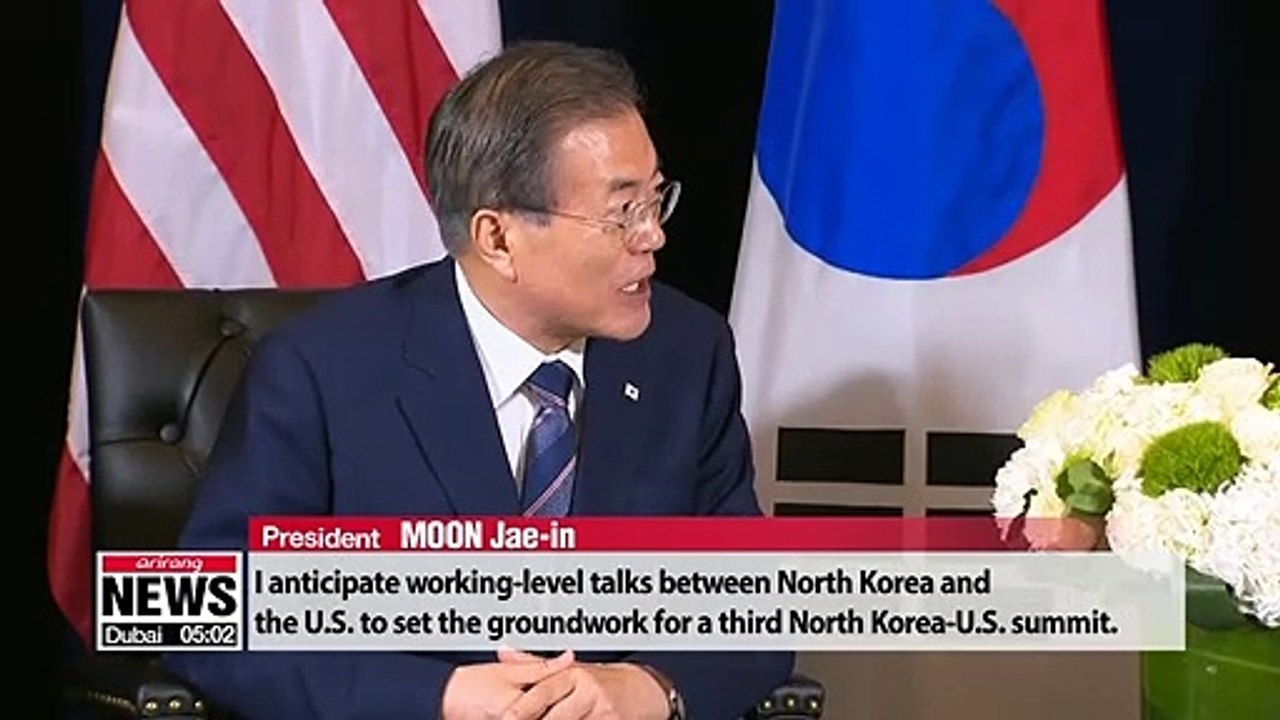 Third Kim-Trump summit will "create new order of denuclearization on Korean Peninsula": President Moon