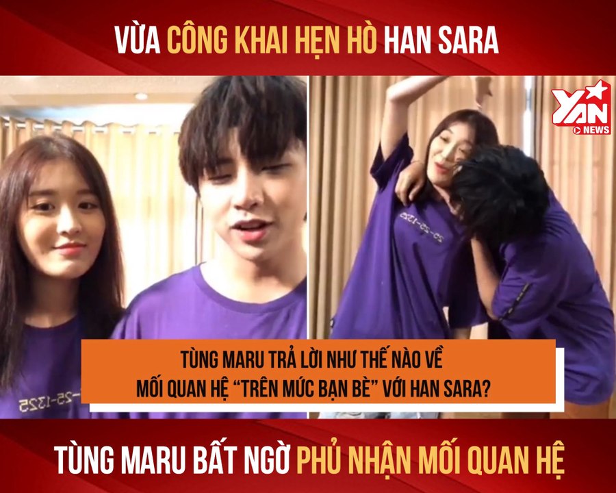 VỪA CÔNG KHAI HẸN HÒ HAN SARA,TÙNG MURA BẤT NGỜ LÊN TIẾNG PHỦ NHẬN-YANNEWS