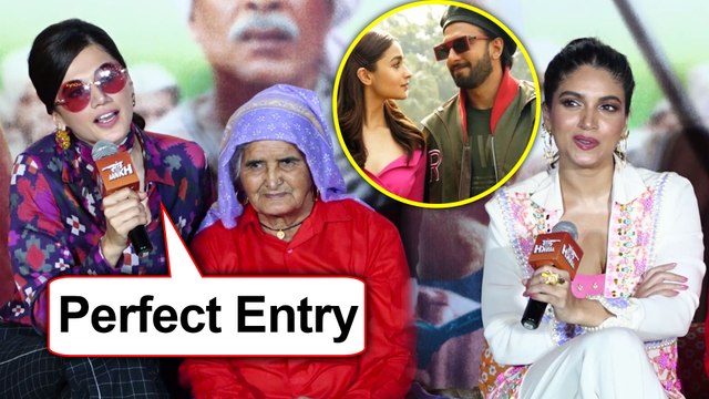 Taapsee Pannu & Bhumi Pednekar REACT On Alia Bhatt Ranveer Singh's Gully Boy Oscar Entry