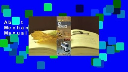 About For Books  Soil Mechanics Laboratory Manual Complete