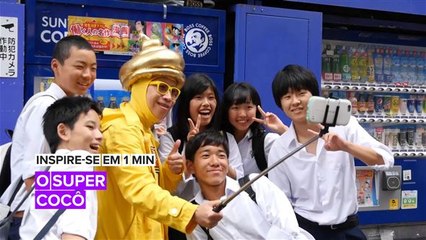 Inspire-se em 1 min: Como o 'Homem Cocô' virou um palestrante motivacional