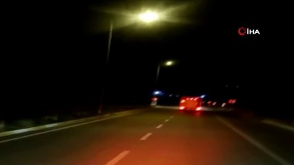 Çorum’da korkutan depo yangını