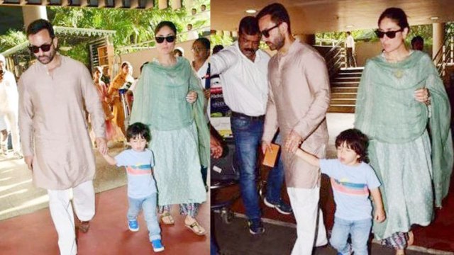 Kareena Kapoor Khan returns with Taimur Ali Khan & Saif Ali after birthday celebration | FilmiBeat