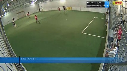 But de Johann (3-5) - NCA FUTSAL CLUB Vs LES FAUCHEURS DU CHU - 23/09/19 20:00 - LIGUE 3