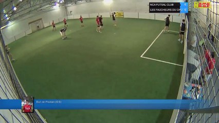 But de Florian (6-6) - NCA FUTSAL CLUB Vs LES FAUCHEURS DU CHU - 23/09/19 20:00 - LIGUE 3