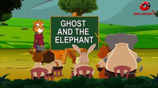 Ghost And The Elephant - Panchatantra Moral Stories for Kids In English - Maha Cartoon TV English