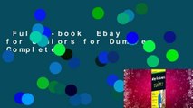 Full E-book  Ebay for Seniors for Dummies Complete