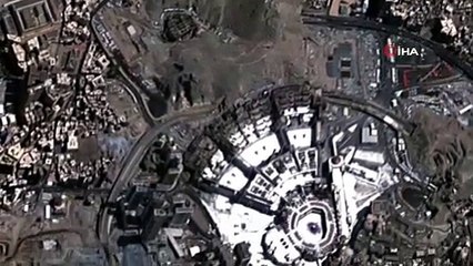 Göktürk uydusu kutsal toprakları görüntüledi