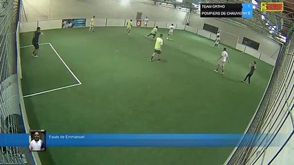 Faute de Emmanuel  - TEAM ORTHO Vs POMPIERS DE CHAUVIGNY - 23/09/19 20:00 - LIGUE 1