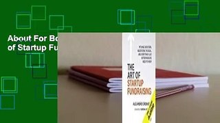 About For Books  The Art of Startup Fundraising Complete