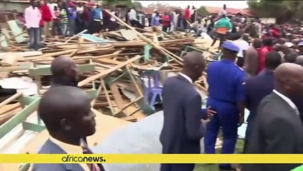 Reaction after deadly Nairobi school collapse