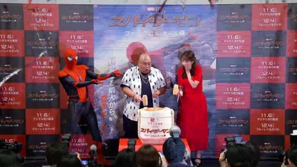 映画『スパイダーマン：ファー・フロム・ホーム』ブルーレイ & DVD 大ヒット祈願イベント 12_4 BD＆DVDリリース！デジタル11_6先行配信