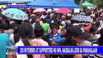 200 miyembro at supporters ng NPA, nagbalik-loob sa pamahalaan