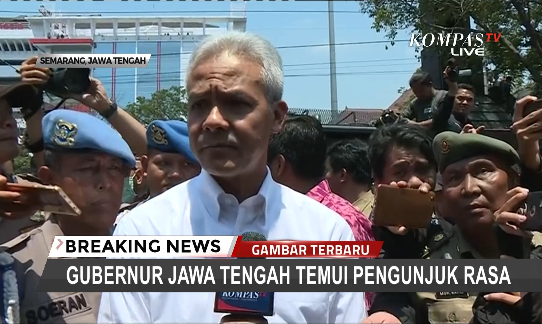 Ganjar Pranowo: Kita akan Teruskan Aspirasi Mahasiswa