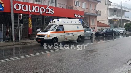 Παράσυρση ηλικιωμένου στη Λαμία