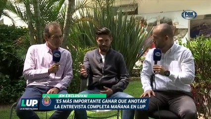 LUP: Oribe Peralta habla en EXCLUSIVA