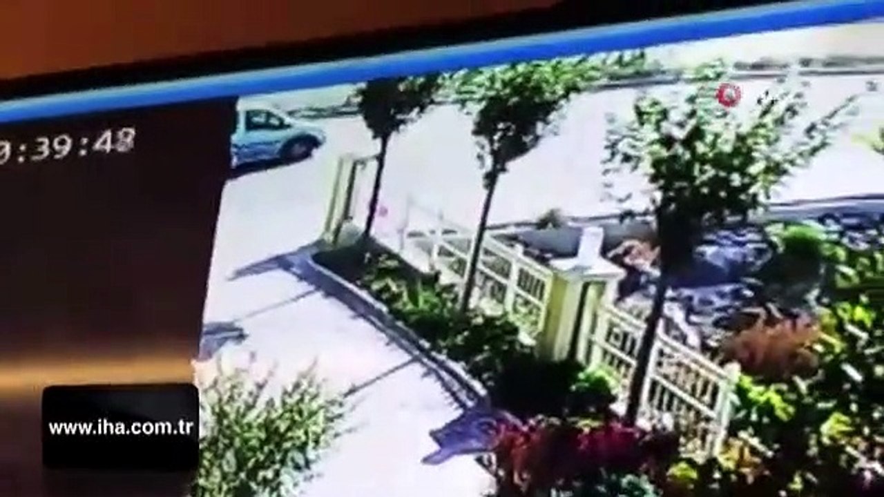 İstanbul'da kadına şiddet kamerada!