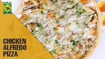 Rich & Creamy Chicken Alfredo Pizza | Dawat | MasalaTV Show | Abida Baloch