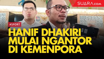 Hari Pertama Ngantor di Kemenpora, Ini Kata Hanif Dhakiri