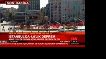 İstanbul'da korkutan 4,7'lik deprem! Tüm ilçelerde hissedildi...